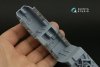 Quinta Studio QDS-35090 AH-64A 3D-Printed & coloured Interior on decal paper (Academy) (Small version) 1/35